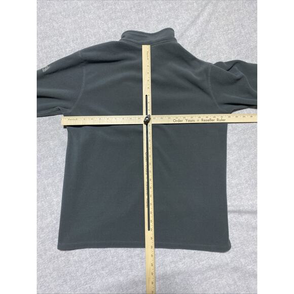 Eddie Bauer Pullover Mens Large Grey First Ascent Fleece Half 1/2 Zip Polartec - Picture 8 of 10